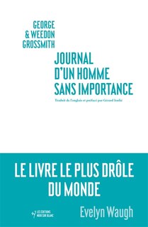 Front cover_Journal d'un homme sans importance