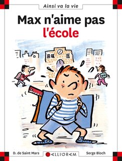 Couverture_Max n'aime pas l'école