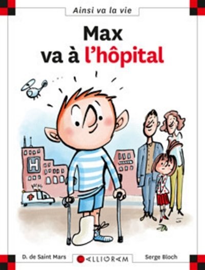 Front cover_Max va à l'hôpital