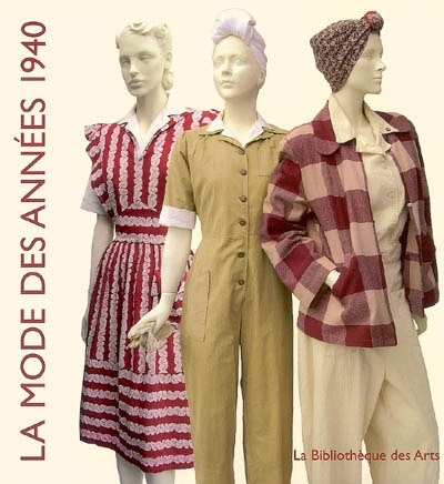 Front cover_La mode des années 1940