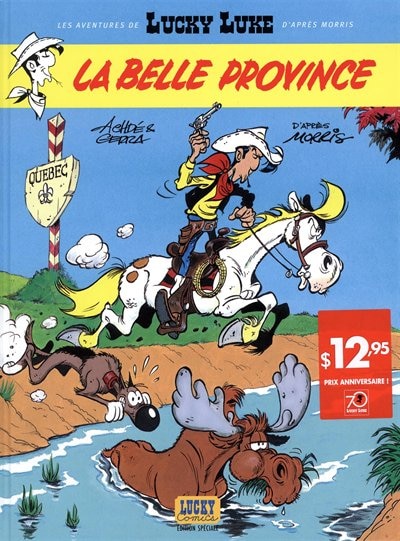 Front cover_Op Lucky Luke 2016 La Belle Province