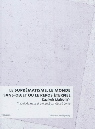 Front cover_Le suprématisme