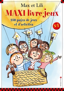 Front cover_Maxi livre-jeux : 250 pages de jeux et d'activités, Vol. 1