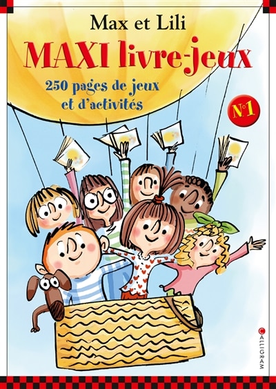 Front cover_Maxi livre-jeux : 250 pages de jeux et d'activités, Vol. 1