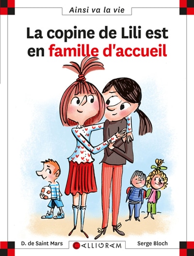 Couverture_La copine de Lili est en famille d'accueil