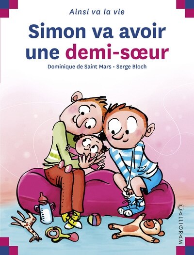 Front cover_Simon va avoir une demi-soeur