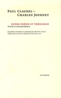 Front cover_Paul Claudel, Charles Journet