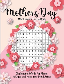 Front cover_Mother's Day Word Search Puzzle Book