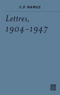 Couverture_Lettres, 1904-1947