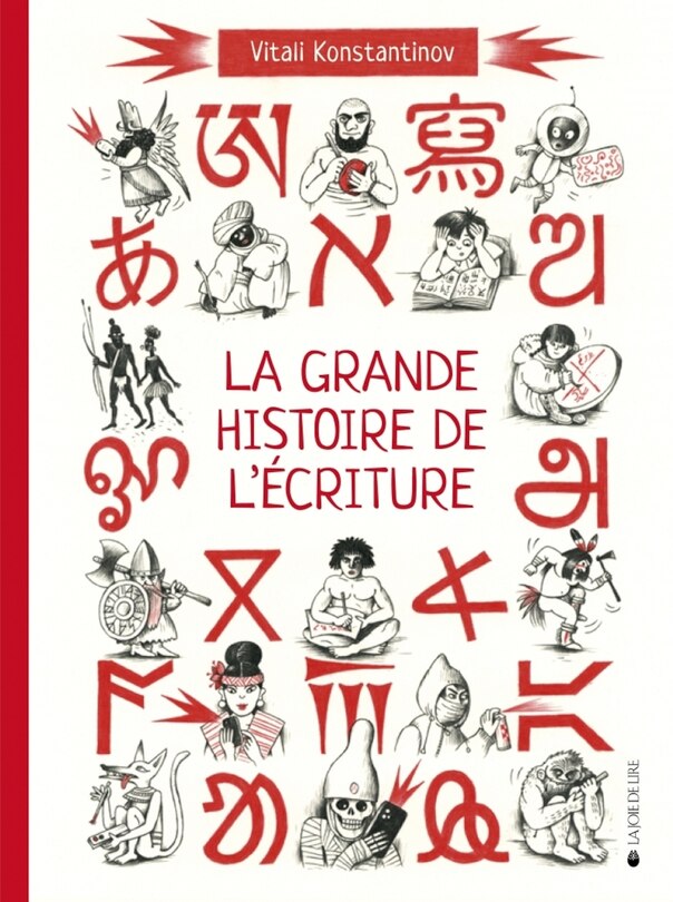 Front cover_La grande histoire de l'écriture