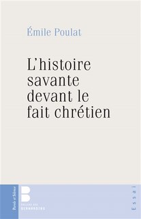 Front cover_L' histoire savante devant le fait chrétien