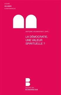 Couverture_La démocratie, une valeur spirituelle ?