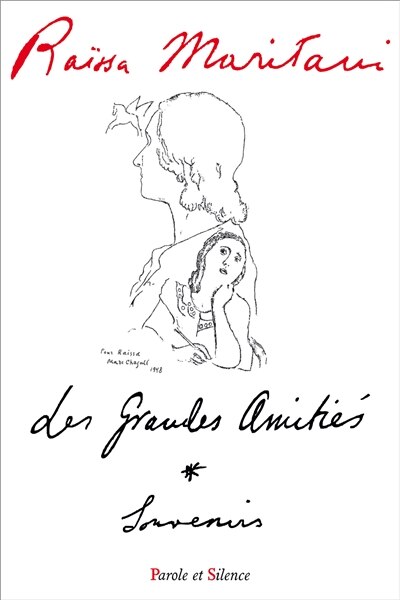 Couverture_Les grandes amiti&eacute;s : souvenirs