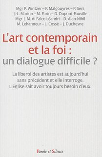 Front cover_L' art contemporain et la foi