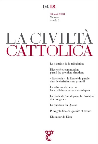 Front cover_Civilt&agrave; cattolica (La), n&deg;5