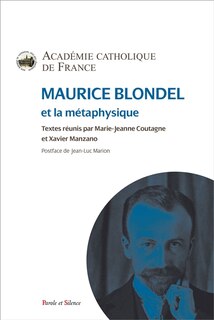 Front cover_Maurice Blondel et la métaphysique