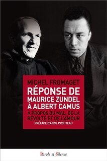 Front cover_Réponse de Maurice Zundel à Albert Camus