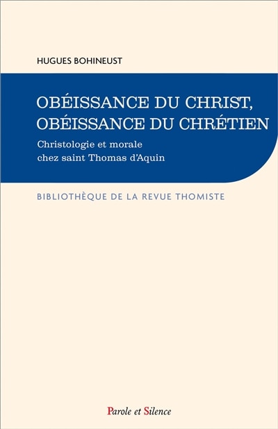 Front cover_Obéissance du Christ, obéissance du chrétien