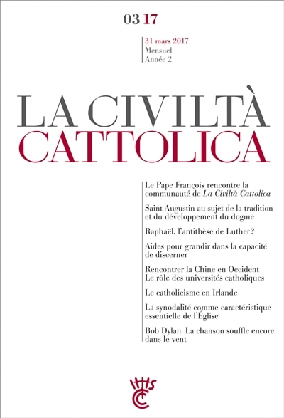 Front cover_Civilt&agrave; cattolica (La), n&deg;3 (2017)