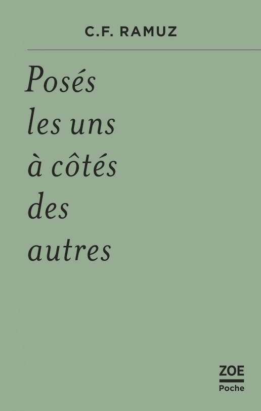 Couverture_Posés les uns à côté des autres