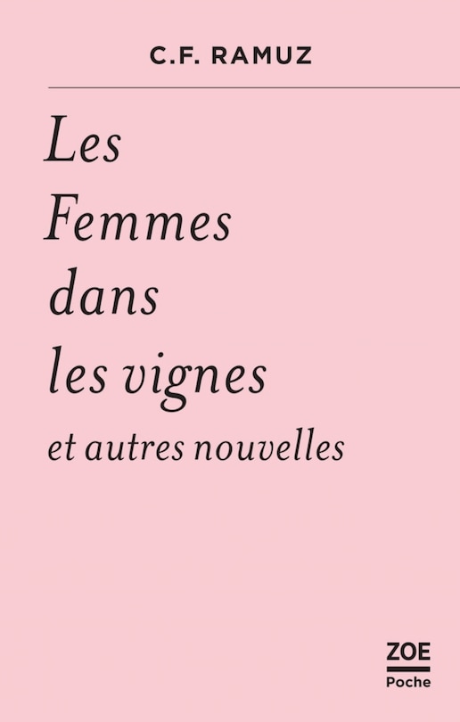 Couverture_Les femmes dans les vignes : et autres nouvelles