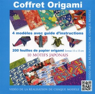 Coffret Origami - 10 motifs japonais