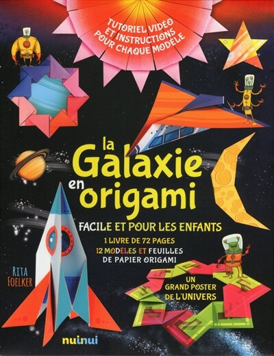 Front cover_La Galaxie En Origami : Facile Pour Les Enfants