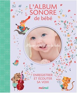 Front cover_L' album sonore de bébé