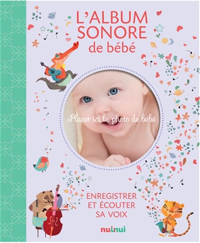 Front cover_L' album sonore de bébé