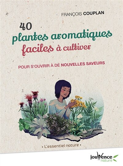 Front cover_40 plantes aromatiques faciles à cultiver