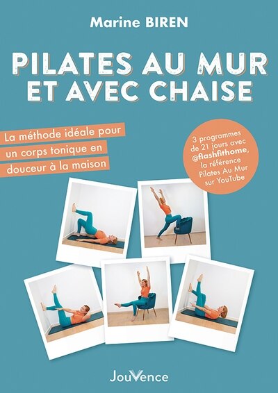 Front cover_Pilates au mur et avec une chaise