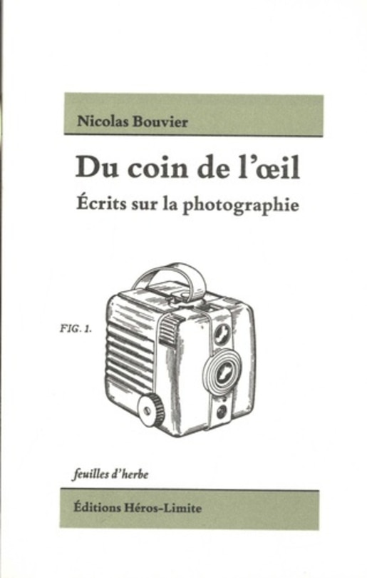 Couverture_Du coin de l'oeil : écrits sur la photographie