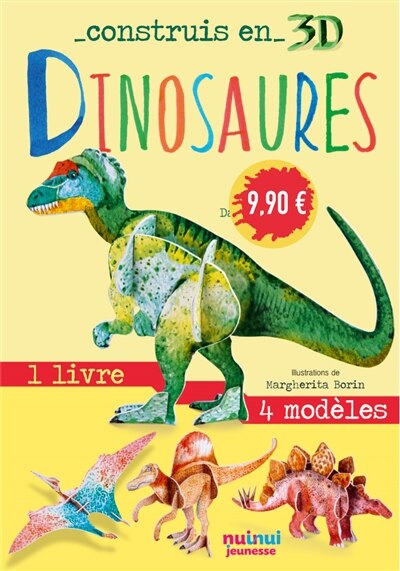 Construis En 3d - Dinosaures