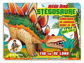 Stégosaure : Construis Un Dinosaure Géant En 3d Sans Colle