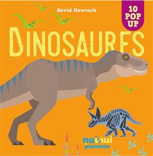 Front cover_Dinosaures : 10 pop-up