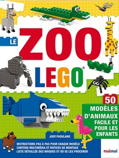 Couverture_Le zoo Lego : 50 modèles d'animaux pour les enfants