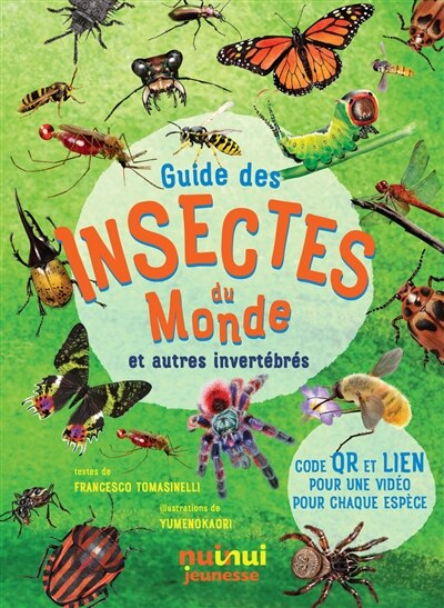 Couverture_Guide des insectes du monde : et autres invertébrés
