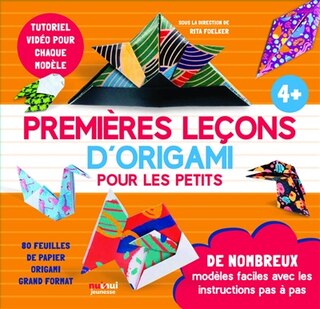 Front cover_Premières leçons d'origami pour les petits