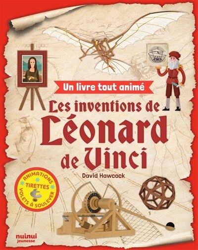 Front cover_Les inventions de Léonard de Vinci