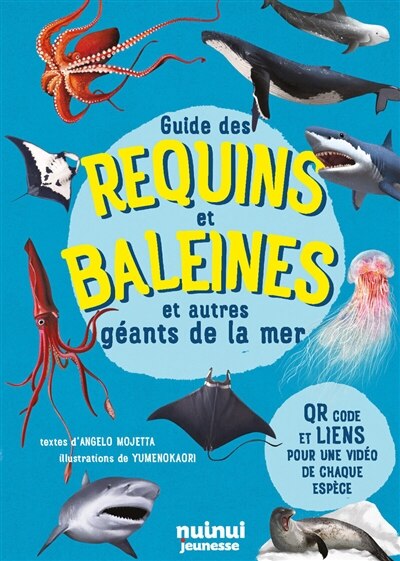 Couverture_Guide des requins et baleines : et autres géants de la mer