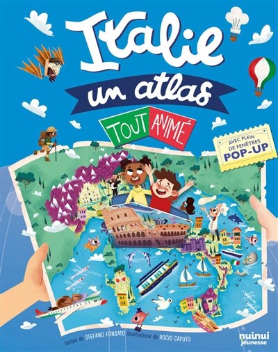 Front cover_Italie : un atlas tout animé