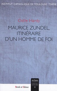 Couverture_Maurice Zundel, itinéraire d'un homme de foi