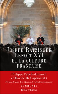 Front cover_Joseph Ratzinger-Benoît XVI et la culture française