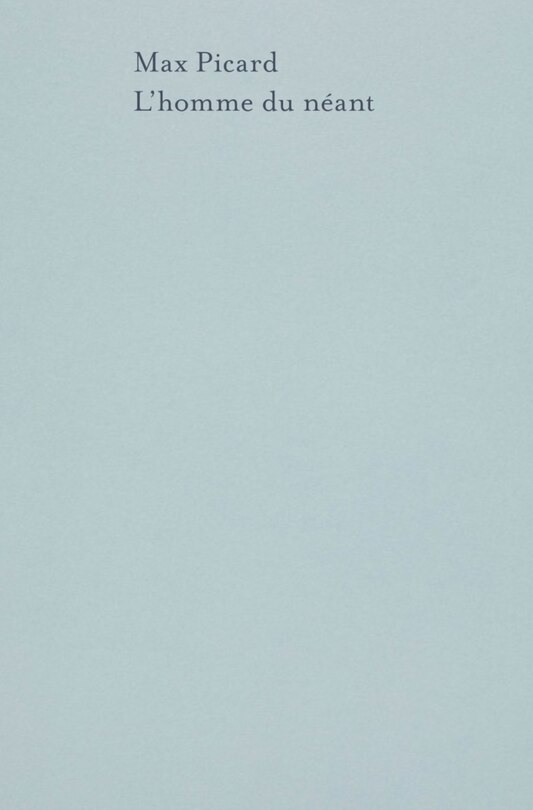 Couverture_L' homme du néant