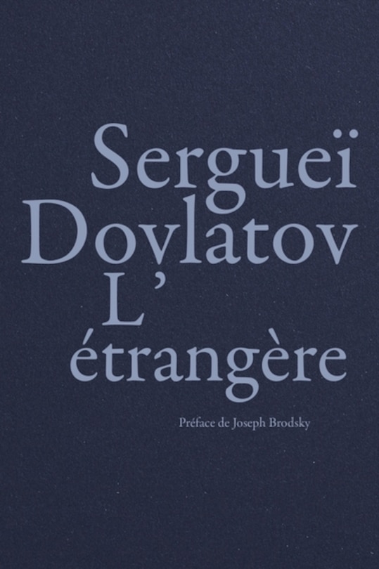 Front cover_L'étrangère