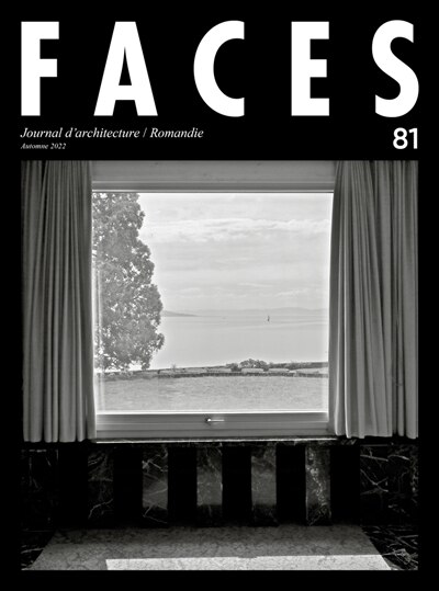 Front cover_Faces : journal d'architecture, n&deg;81. Romandie