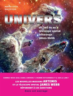 Front cover_Univers : de l'oeil nu au télescope spatial infrarouge James-Webb