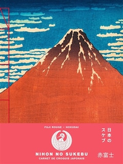Front cover_Fuji rouge : Hokusai : Carnet de croquis japonais