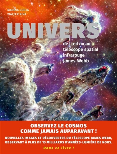 Front cover_Univers : de l'oeil nu au télescope spatial infrarouge James-Webb