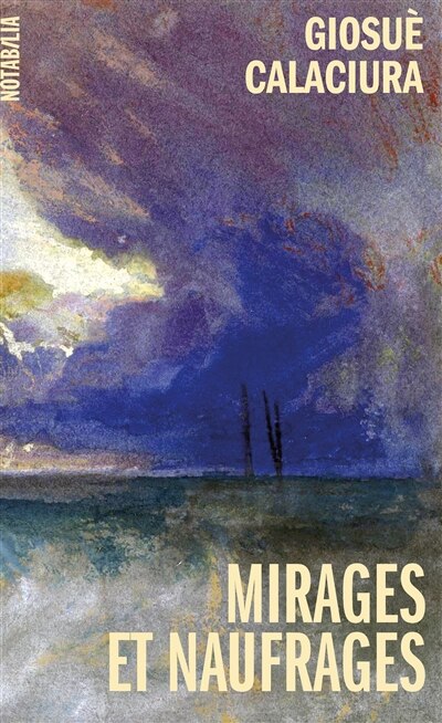 Front cover_Mirages et naufrages